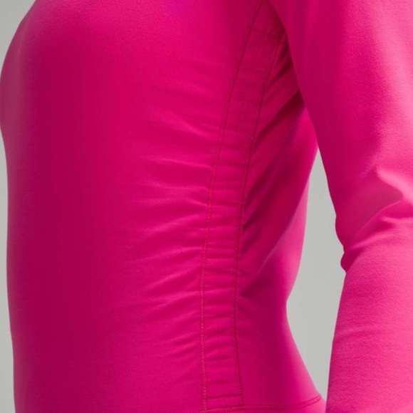 NWT Lululemon All It Takes Nulu Long-Sleeve Shirt Sonic Pink Size 4 - Picture 5 of 9